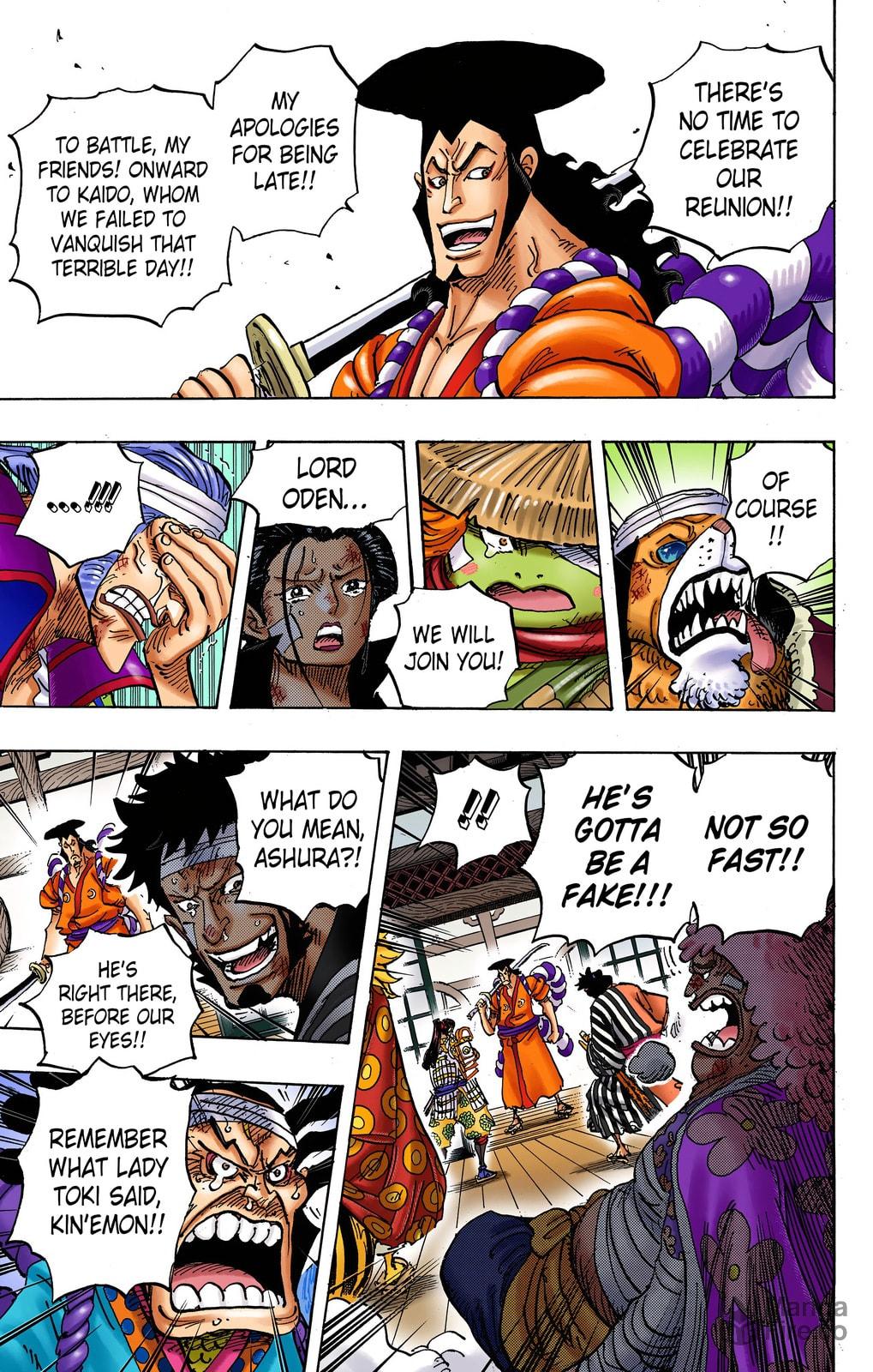 One Piece Digital Colored Chapter 1008 image 03